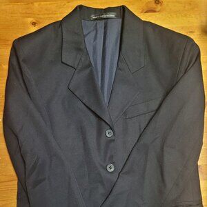 Perry Ellis Portfolio Black Jacket Size 12